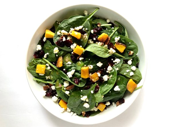 Butternut Squash and Cranberry Salad