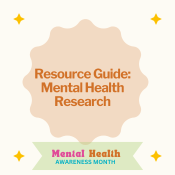Resource Guide: Mental Health Research
