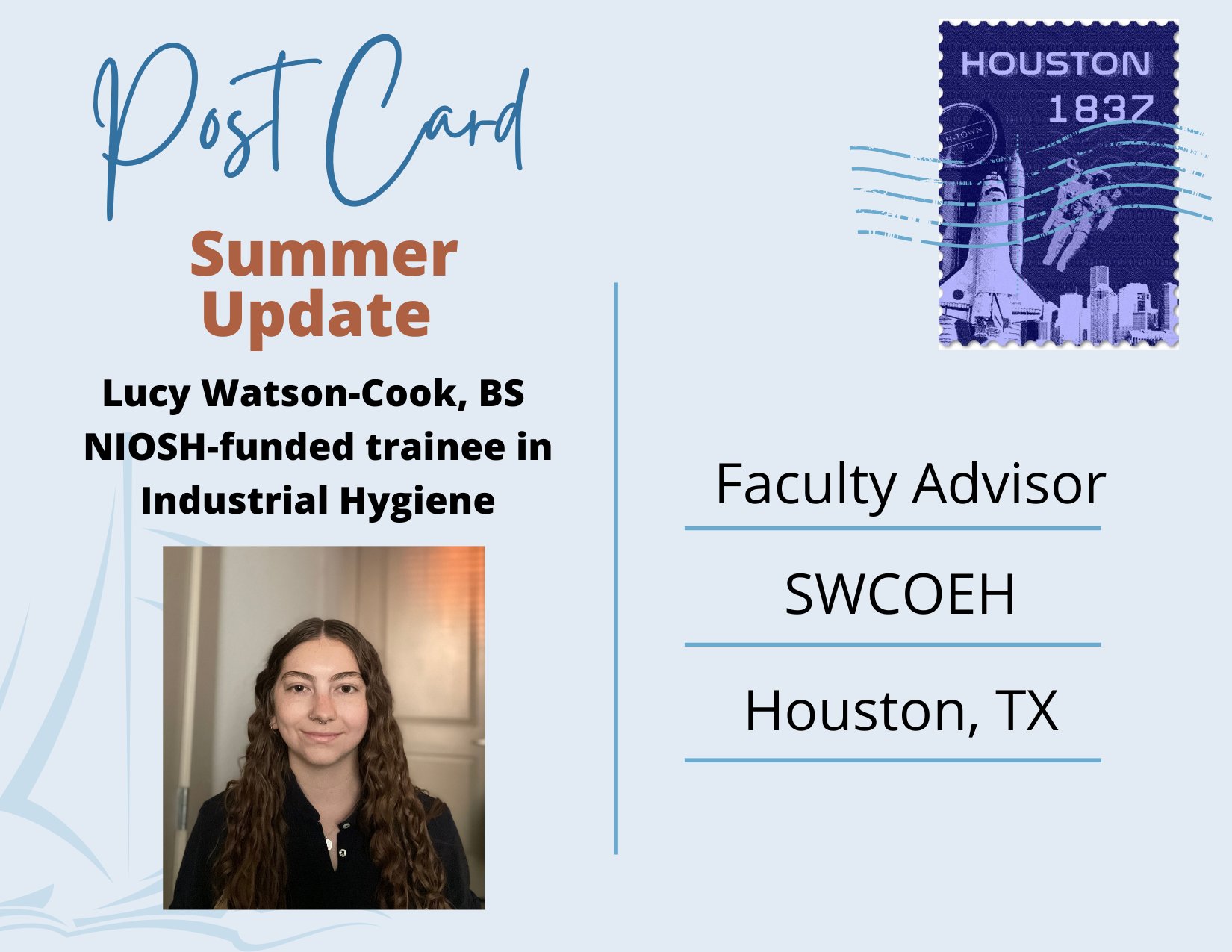 Summer Update: Lucy Watson-Cook’s internship with Citgo