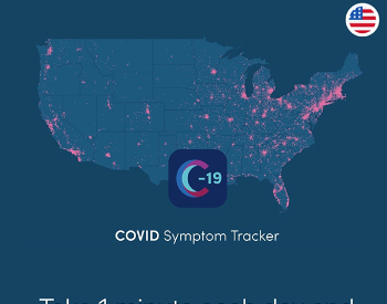 COVID Symptom Tracker app