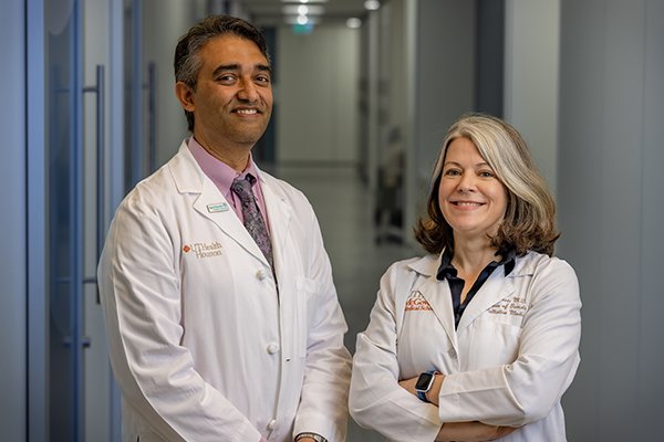 Photo of Aanand Naik, MD, and Holly Holmes, MD.