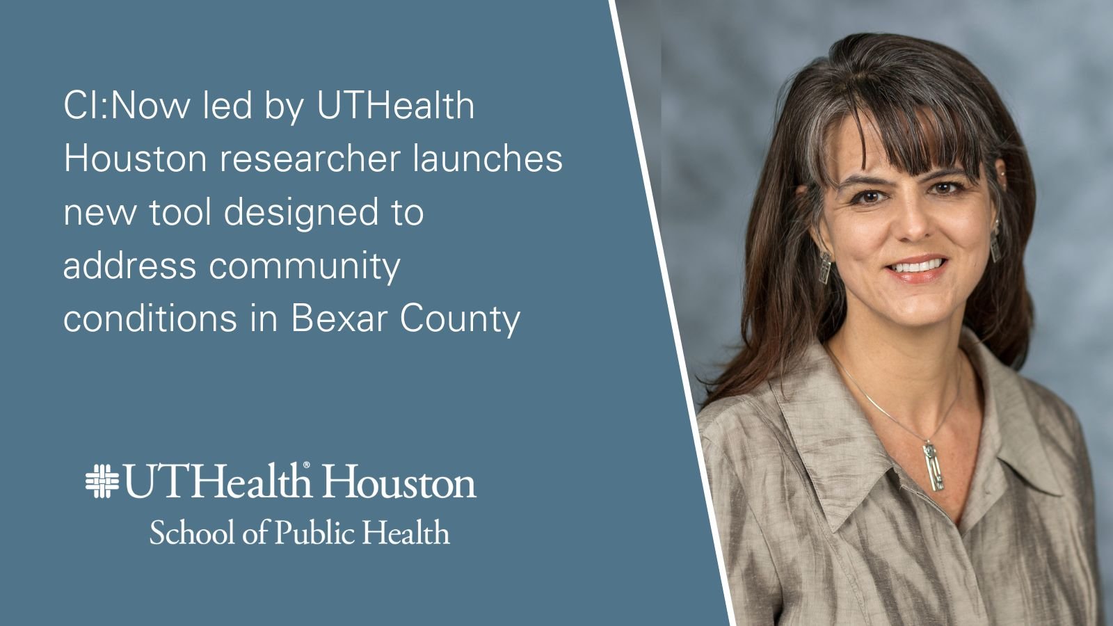 McKieran helps launch powerful data tool for Bexar County community conditions