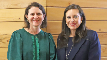 Dr. Melissa Peskin and Dr. Belinda Hernandez