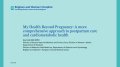 Thumbnail image for the My Health beyond Pregnancy: Supporting Patients and Caregivers Postpartum webinar