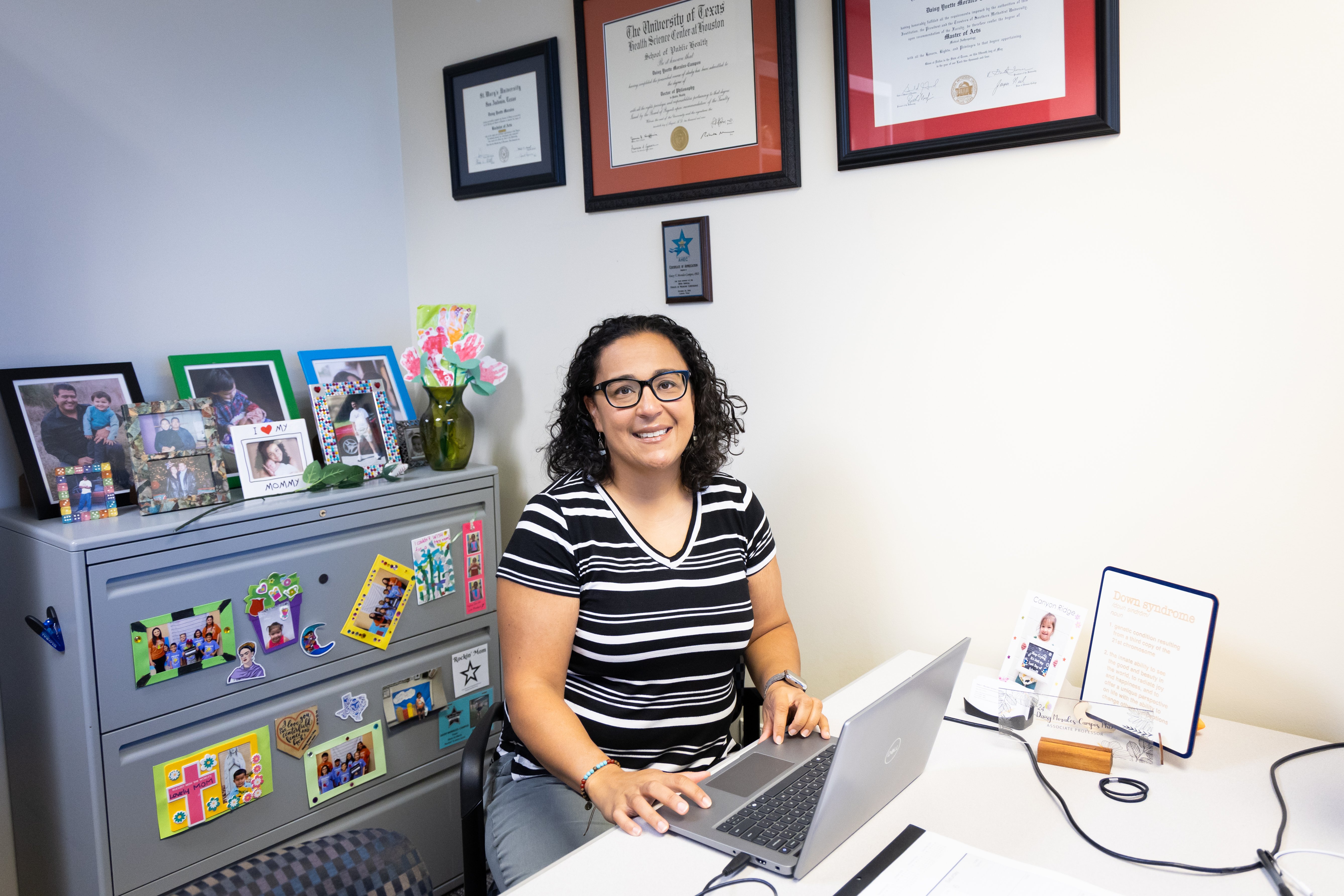 Daisy Morales-Campos, PhD, is one of the newest faculty members to join the San Antonio location of the UTHealth Houston School of Public Health.