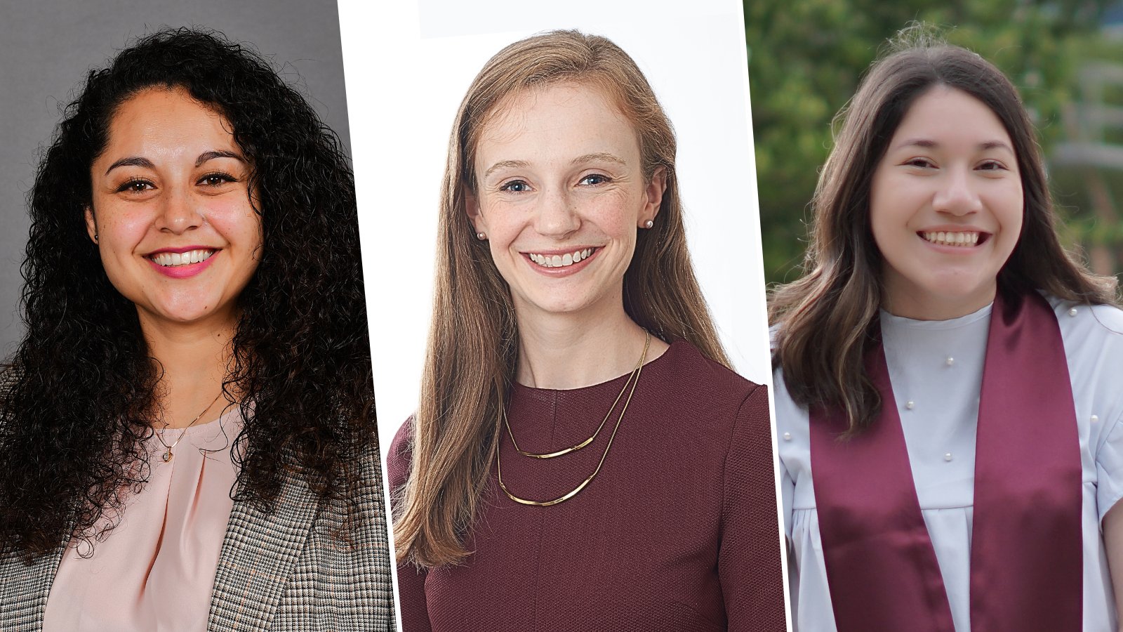 Crystal Costa; Lauren Malthaner, PhD, MPH; and Carolina Salmeron, MPH, pictured left to right.