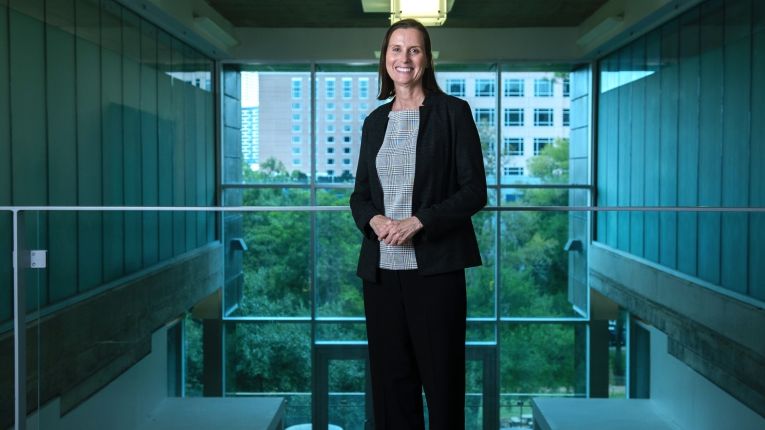 “Our goal is that this intervention will improve overall quality of life for stroke survivors,” said Jennifer E.S. Beauchamp, PhD, RN, principal investigator of the study. (Photo by UTHealth Houston)