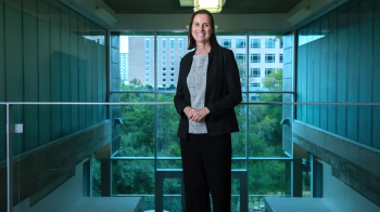“Our goal is that this intervention will improve overall quality of life for stroke survivors,” said Jennifer E.S. Beauchamp, PhD, RN, principal investigator of the study. (Photo by UTHealth Houston)