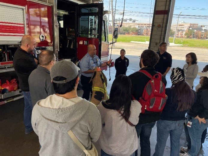 Occupational Health Field Trip to Houston Fire Department