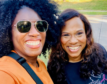 Marlyn Allicock, PhD, MPH, associate professor UTHealth Houston School of Public Health and Sylvia Powers, director Celebration of Life Foundation