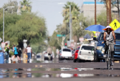 Massive heat wave heading for USA next week. Cities have been preparing for this.