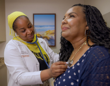 Anjail Sharrief, MD, MPH, is leading a project funded by the NIH to close the gap in neurological outcomes for underserved populations. (Photo by UTHealth Houston)