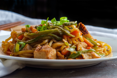Stir-Fry Ramen with Vegetables
