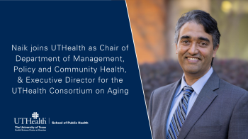 Naik appointed Chair for MPACH & Executive Director for the Consortium of Aging
