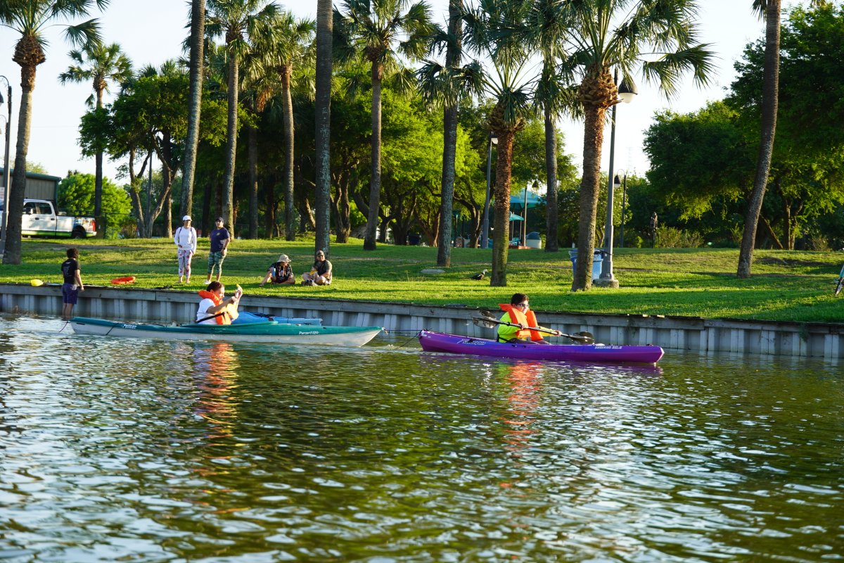 Kayaking at Dean Porter Park
