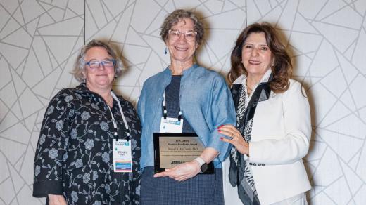 McCurdy Receives ASPPH Practice Excellence Award