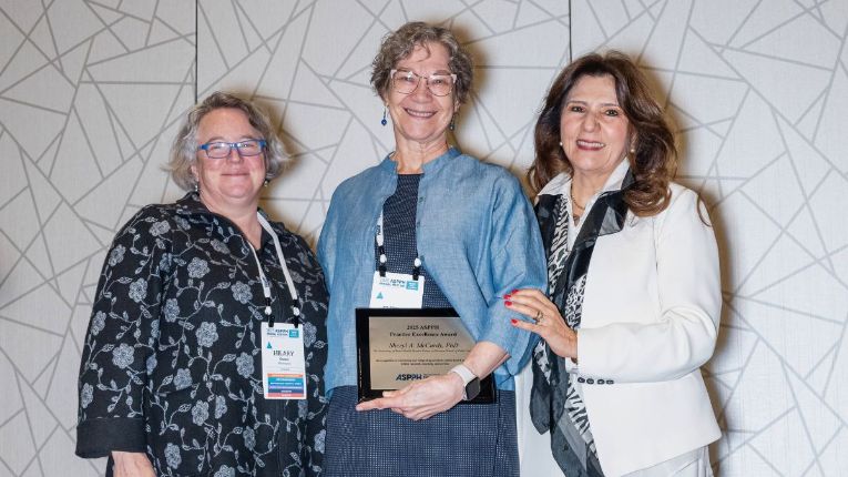 McCurdy Receives ASPPH Practice Excellence Award