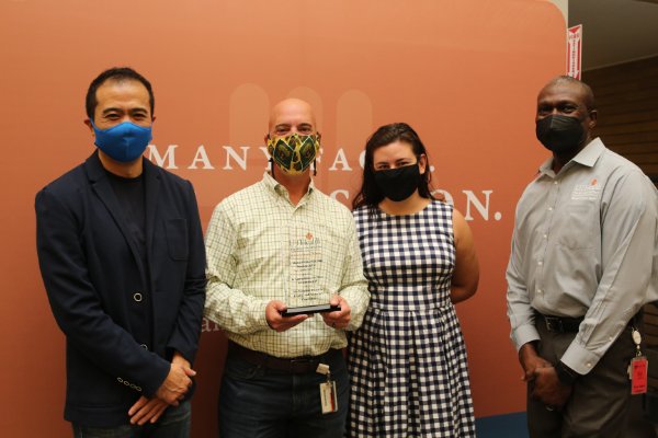 Dr. Gordon Shen, Dr. Johnny Wilkerson, Micaela Sandoval, JR Bright
