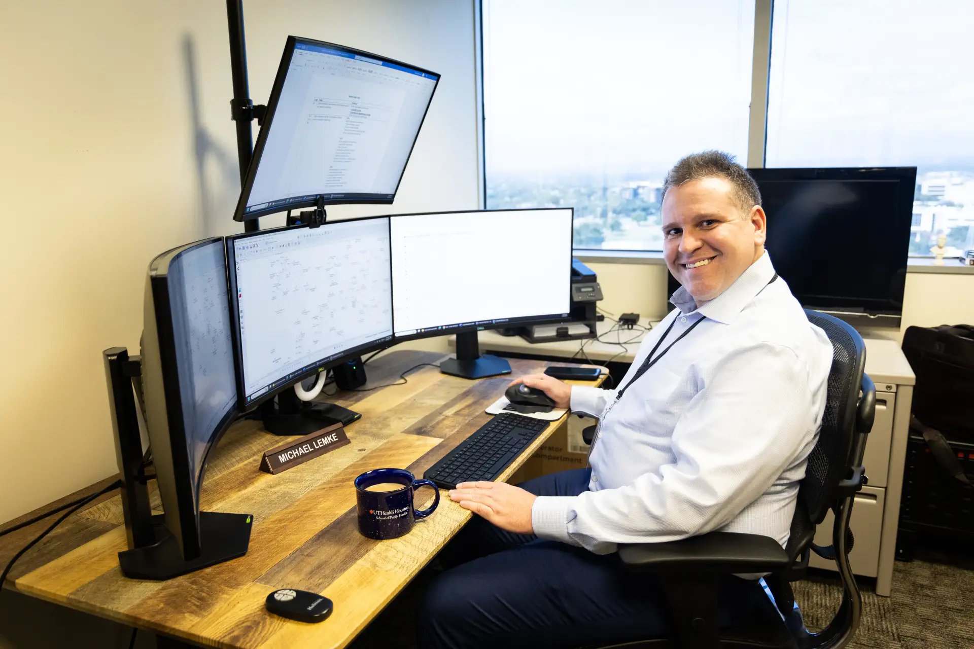 Michael Lemke, PhD, is one of the newest faculty members at the San Antonio location of the UTHealth Houston School of Public Health.