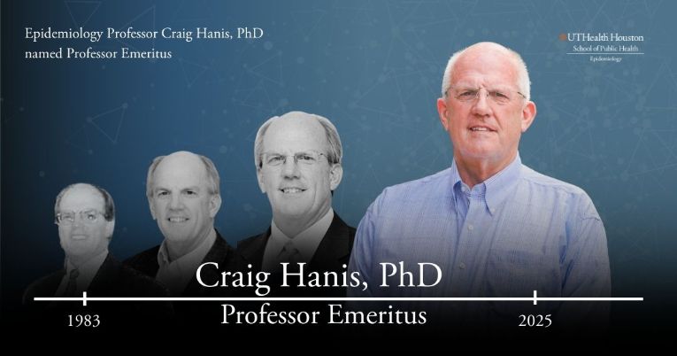 Craig Hanis, PhD, Named Professor Emeritus After More Than Four Decades of Service