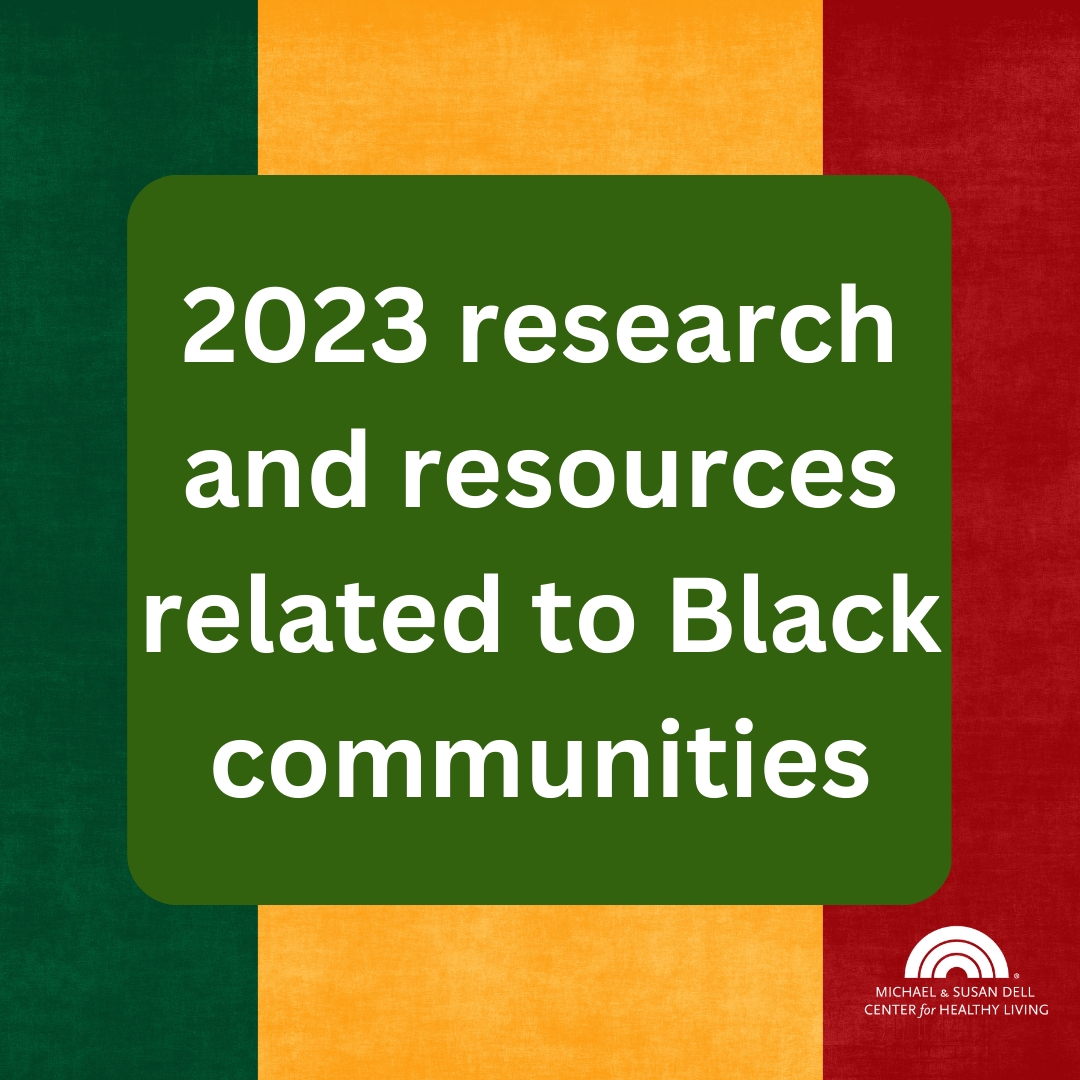 2023 research and resources related to Black communities