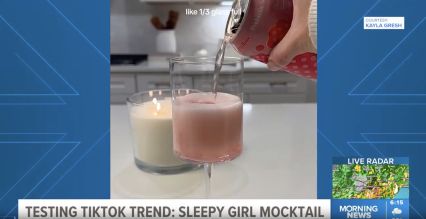 Testing TikTok Trend: Sleepy Girl Mocktail