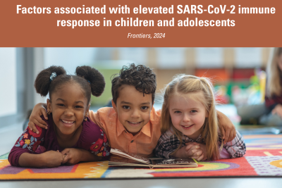 Factors associated with elevated SARS-CoV-2 immune response in children and adolescents