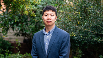 Kaiming Bi, PhD, assistant professor in the Department of Management, Policy, and Community Health at UTHealth Houston School of Public Health. Photo by UTHealth Houston