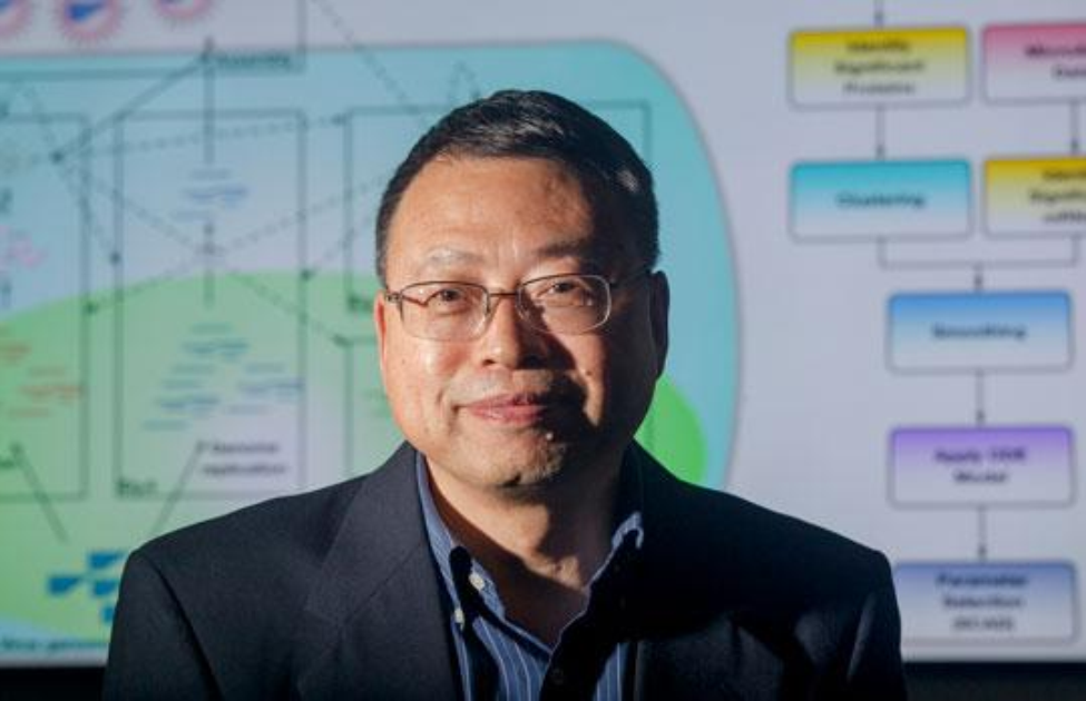 A photo of Hulin Wu, PhD. Photo by John Everett/UTHealth. A photo of Hulin Wu, PhD. Photo by John Everett/UTHealth.