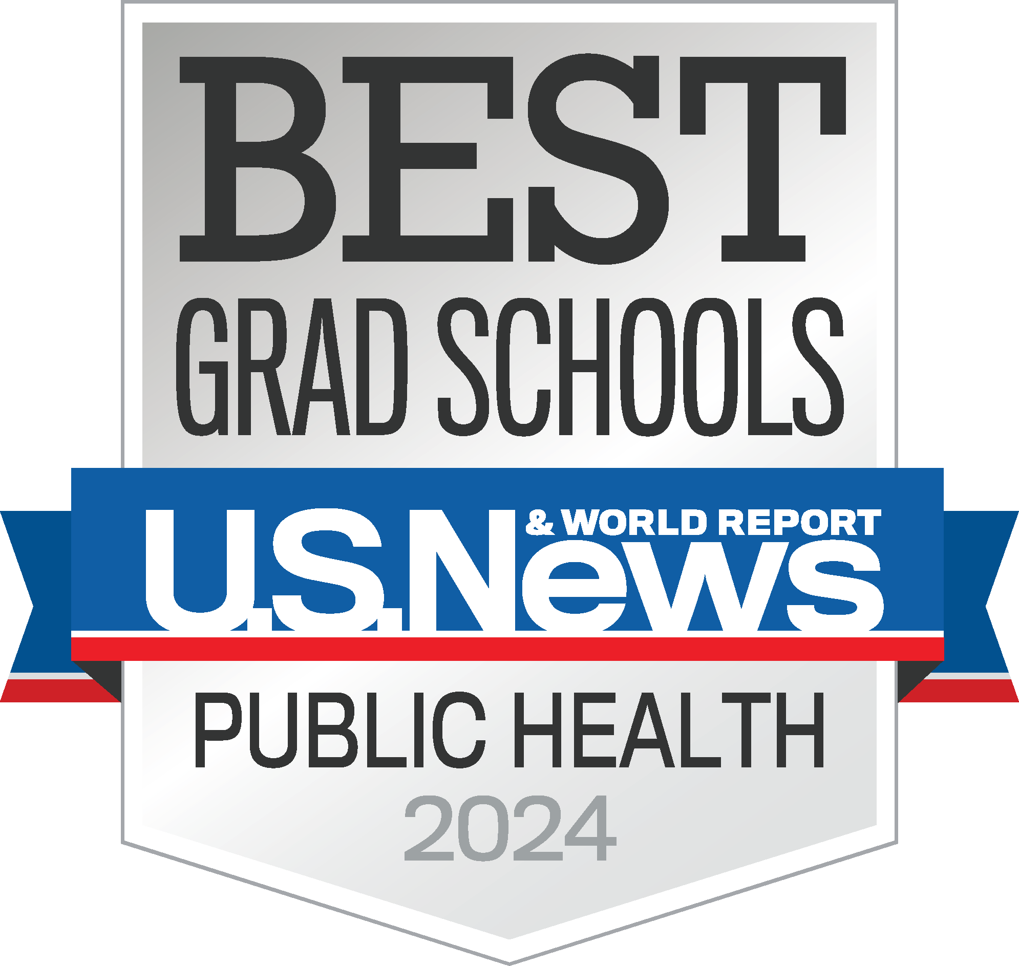 US News and World Report Badge - Best Grad Schools Public Health
