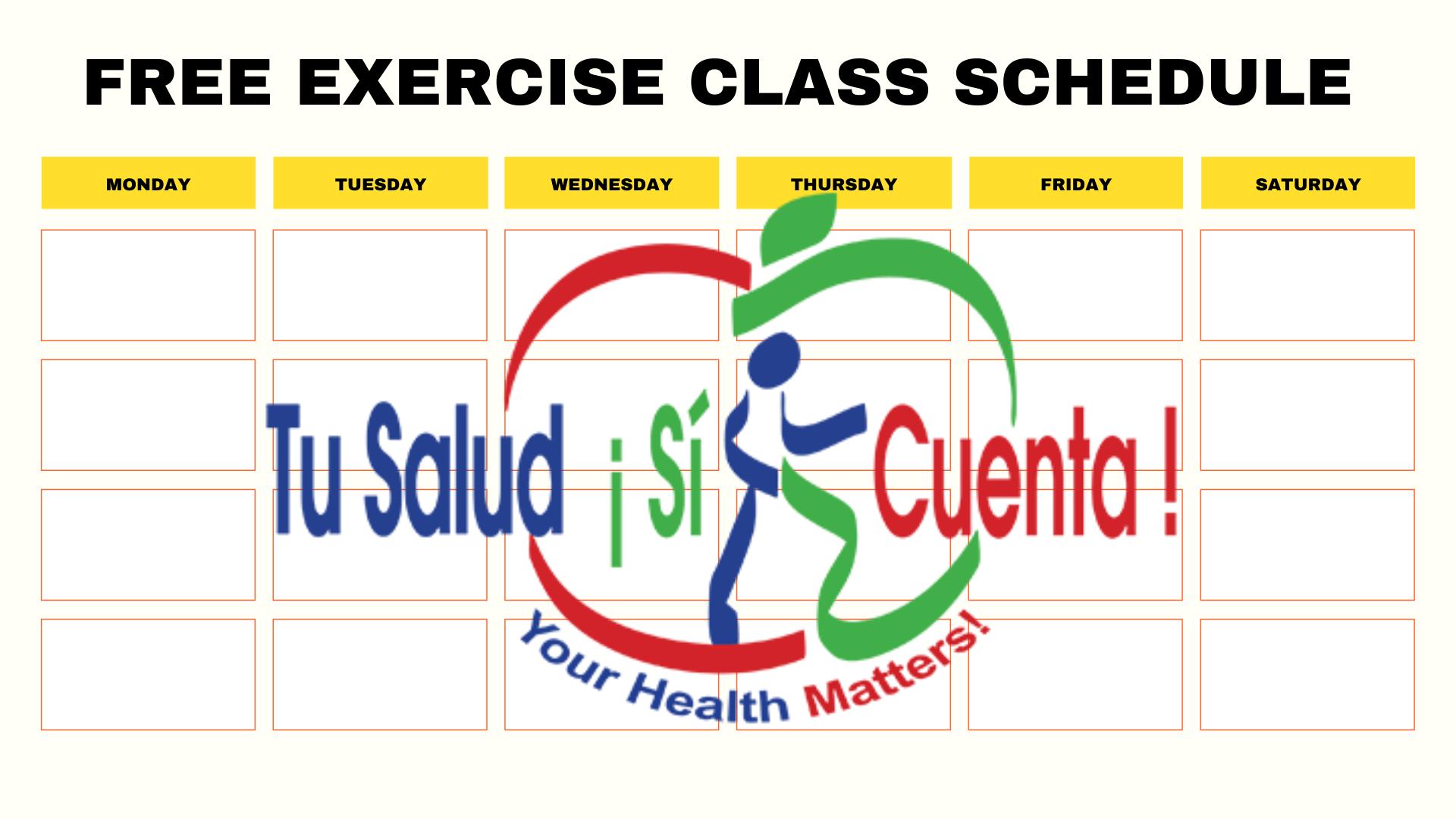 Exercise-Schedule